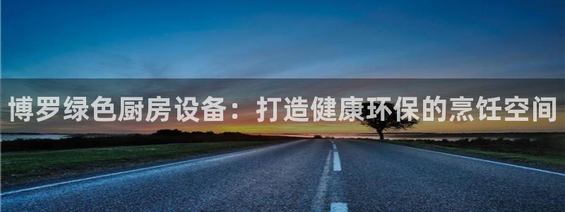 尊龙凯时链接：博罗绿色厨房设备：打造健康环保的烹饪空间