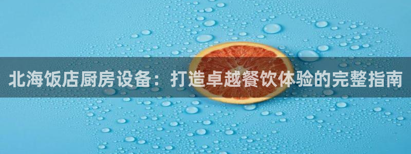尊龙ag旗舰：北海饭店厨