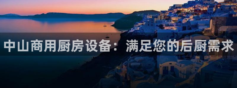 尊龙王t400：中山商用厨房设备：满足您的后厨需求
