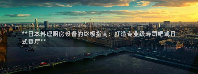 尊龙休闲e站怎么样：**日本料理厨房设备的终极指南：打造专业