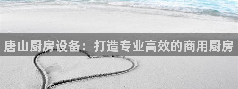 尊龙人生就是博客服：唐山厨房设备：打造专业高效的商用厨房