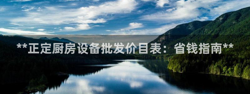 凯时官网下载客户端：**正定厨房设备批发