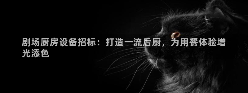 agz6尊龙凯时集团：剧场厨房设备招标：打造一流后厨，为用餐