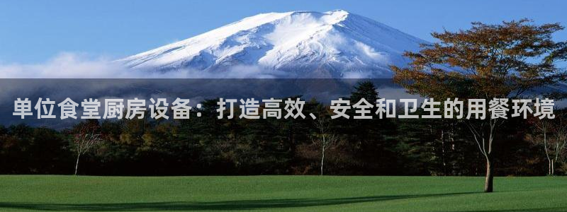 尊龙人生就是博i可靠吗：单位食堂厨房设备：打造高效、安全和卫