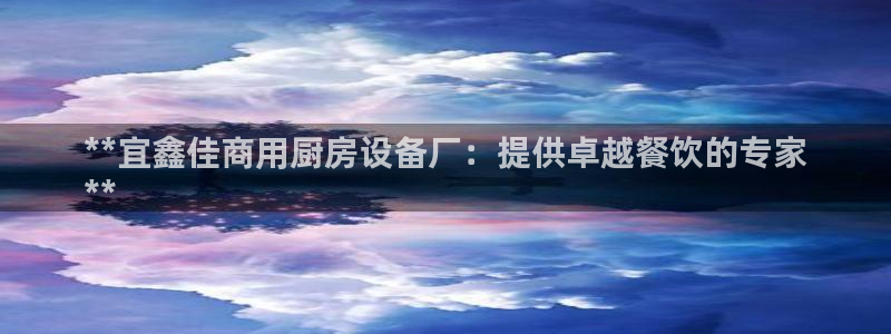 尊龙凯时app安装：**宜鑫佳商用厨房设备厂：提供卓越餐饮的